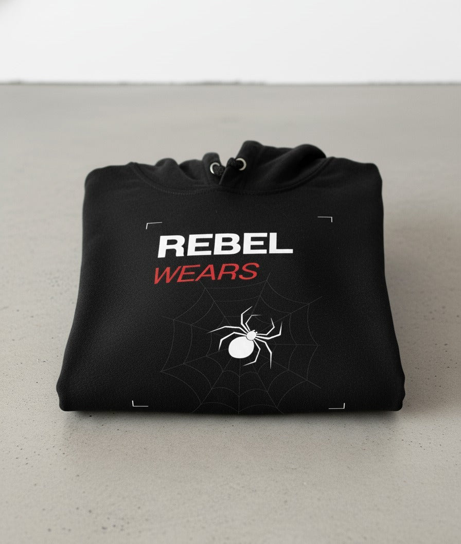Rebel Wears Spider Edition Hoodie