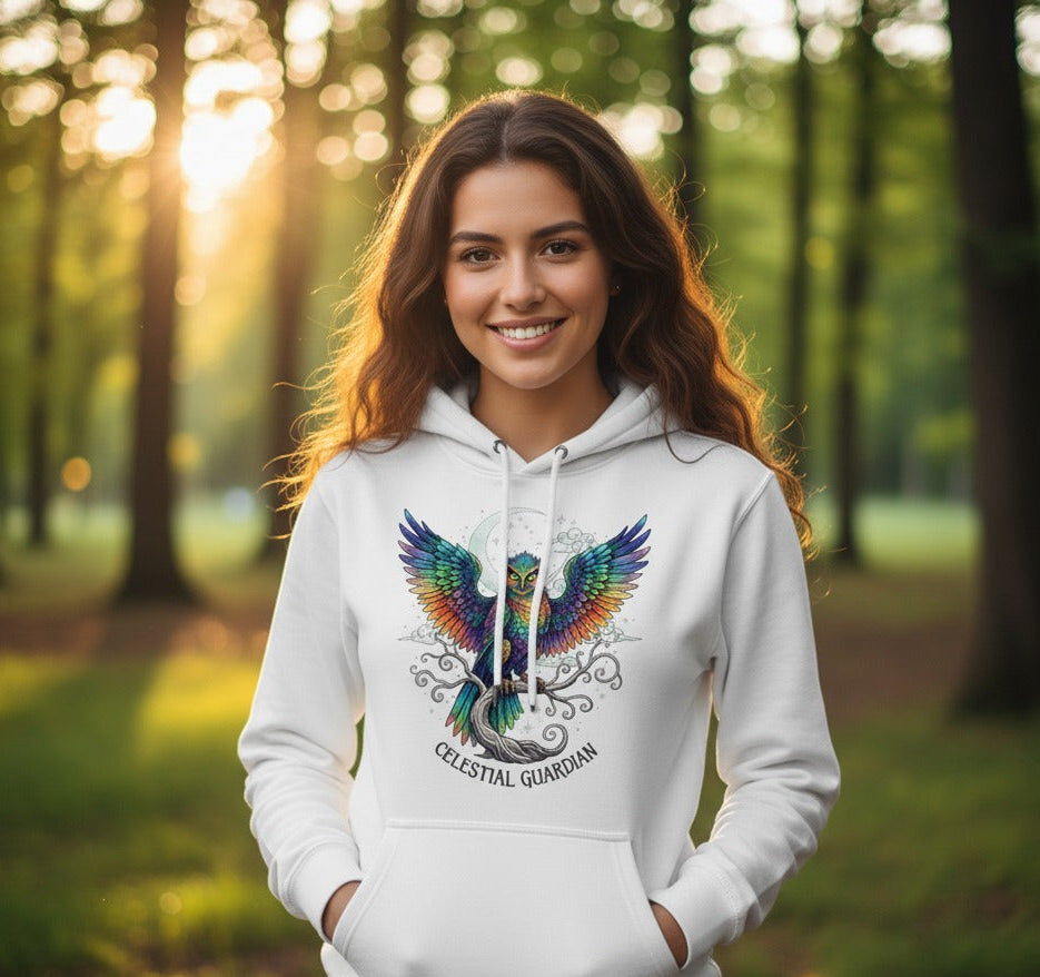 White Hoodie Rebel Threads