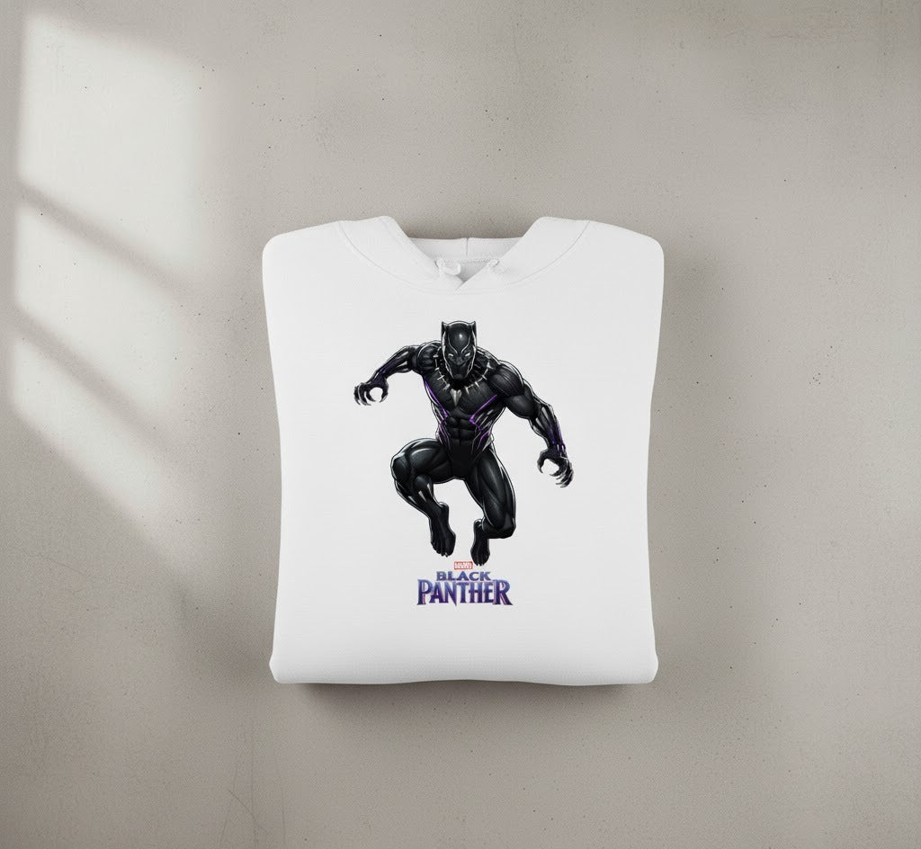 Rebel Threads × Marvel: Black Panther Wakanda Legacy Graphic Hoodie