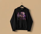 Rebel Threads “Anime Duo” Graphic Black Hoodie