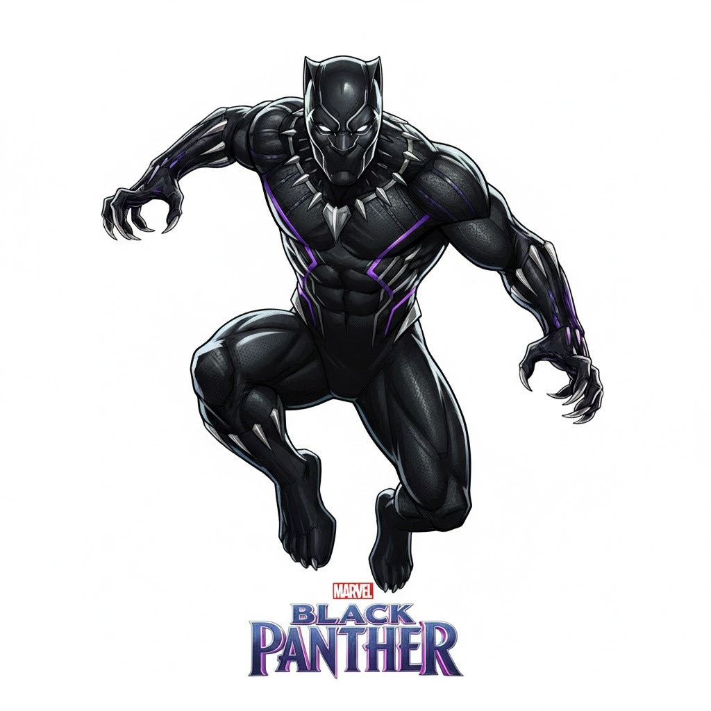 Rebel Threads × Marvel: Black Panther Wakanda Legacy Graphic Hoodie