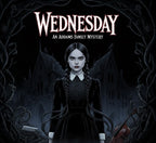 Rebel Threads Wednesday Vibes Gothic Graphic Hoodie