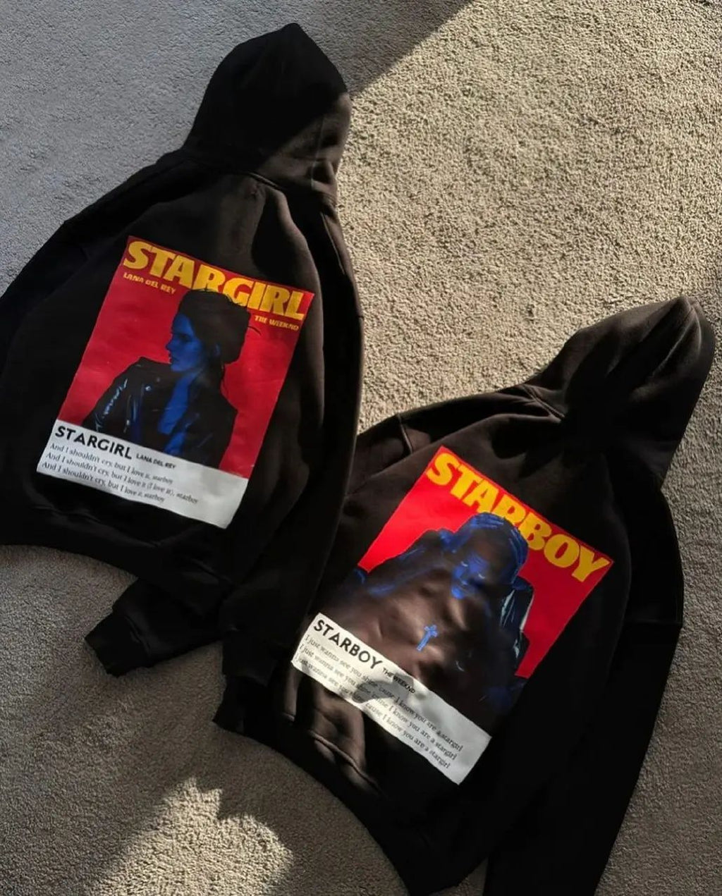 Star Boy & Star Girl Couple Hoodie - Rebel Threads